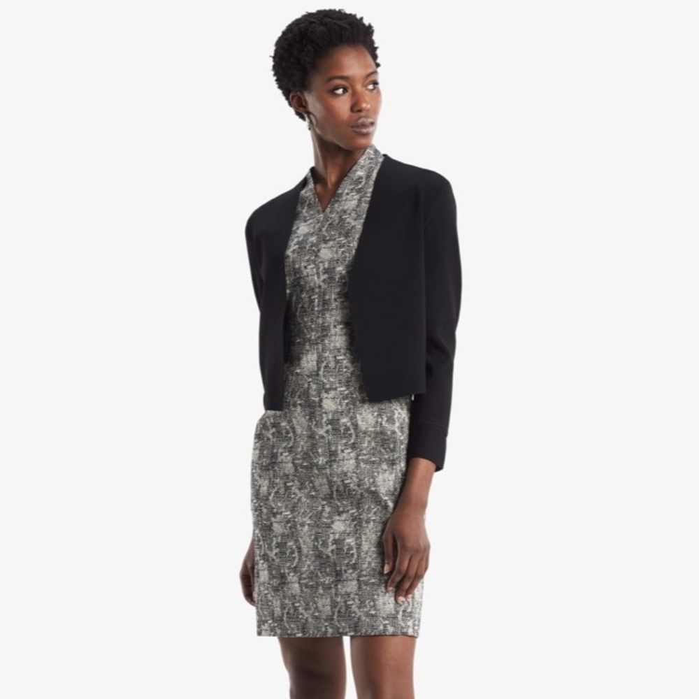 The Sant Ambroeus Jardigan in Black